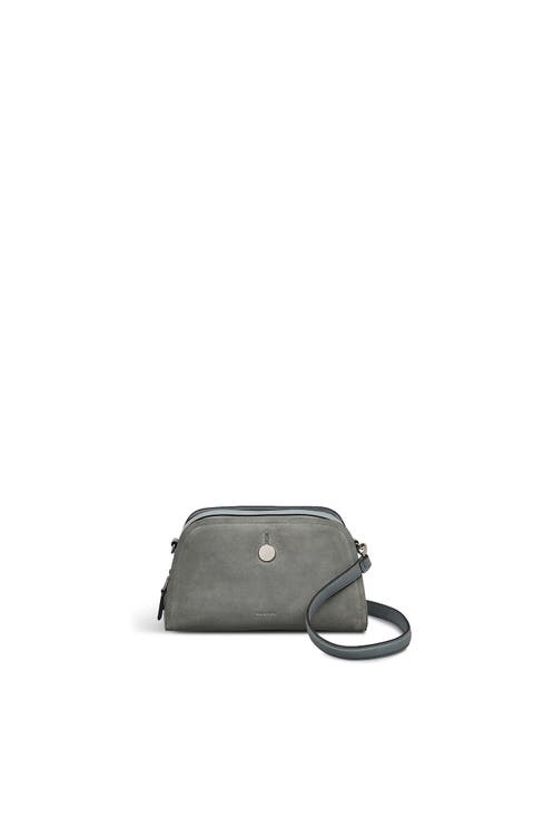 Bathurst Mews - Suede Small Ziptop Crossbody  Bag