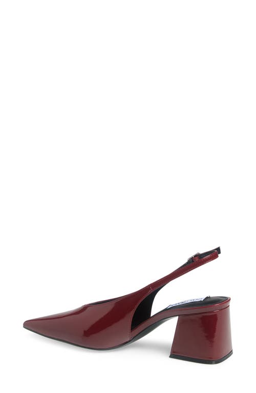 Steve Madden Faryn Slingback Pump In Wine