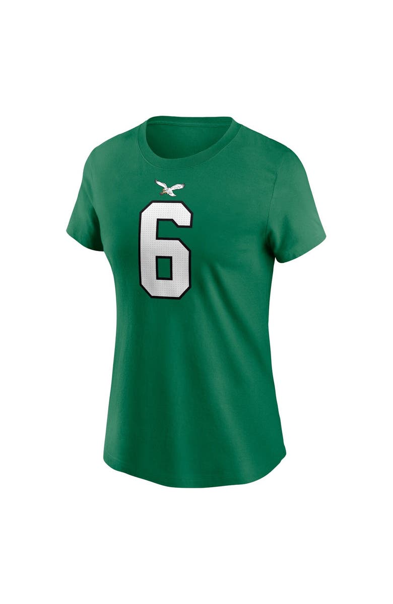 Nike Women's Nike DeVonta Smith Kelly Green Philadelphia Eagles Player Name & Number T-Shirt, Alternate, color, Kelly Green