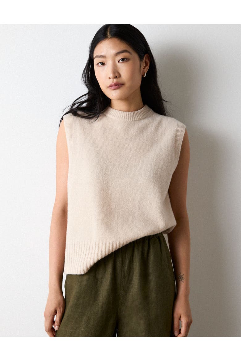 Knitted Tank, Main, color, Ivory