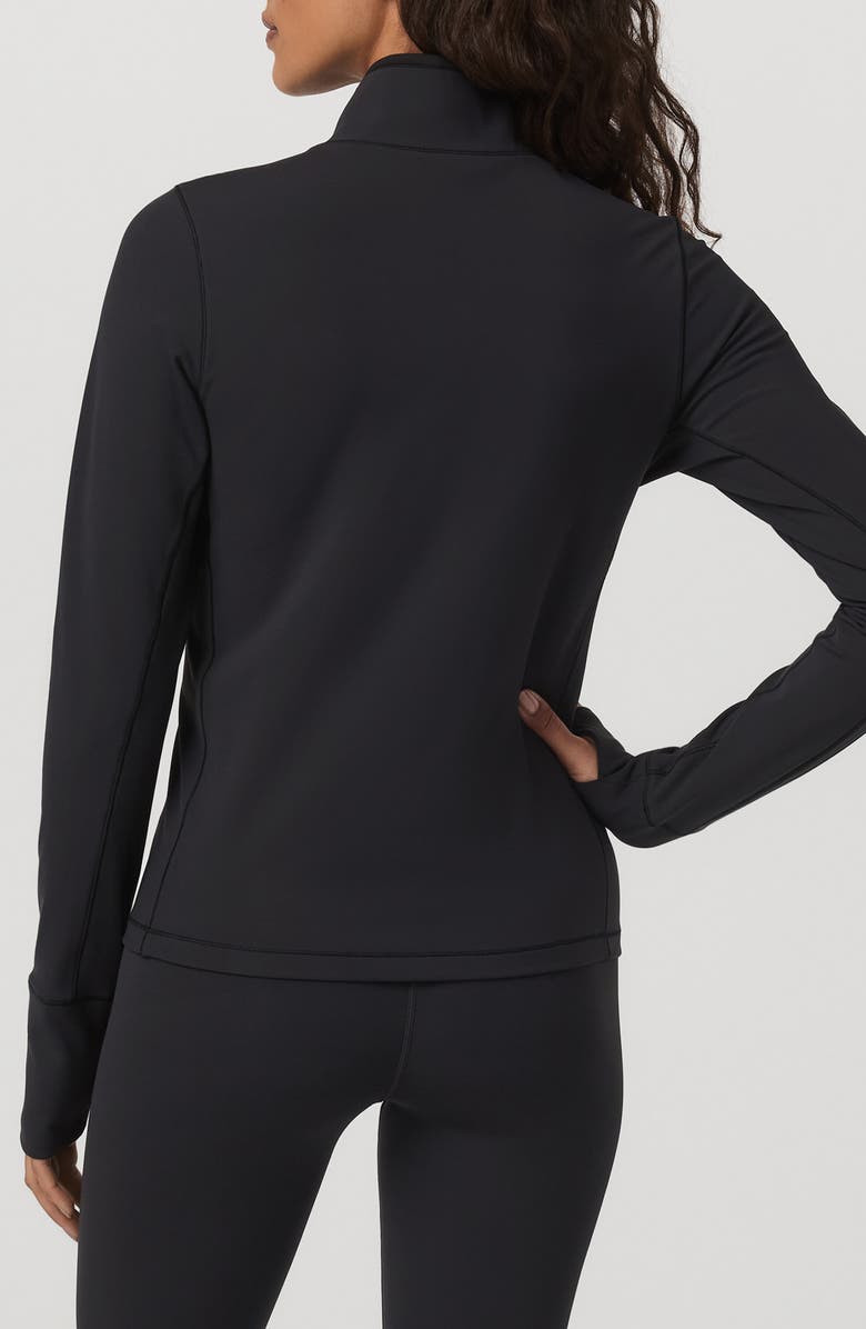 Vuori Chilled Out Half-Zip Pullover, Alternate, color, Washed Black
