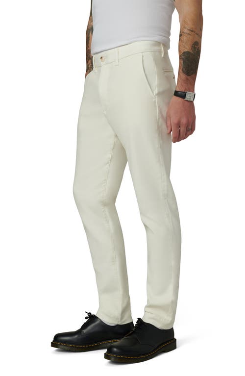 Joe's The Airsoft Tapered Chinos In Chalk