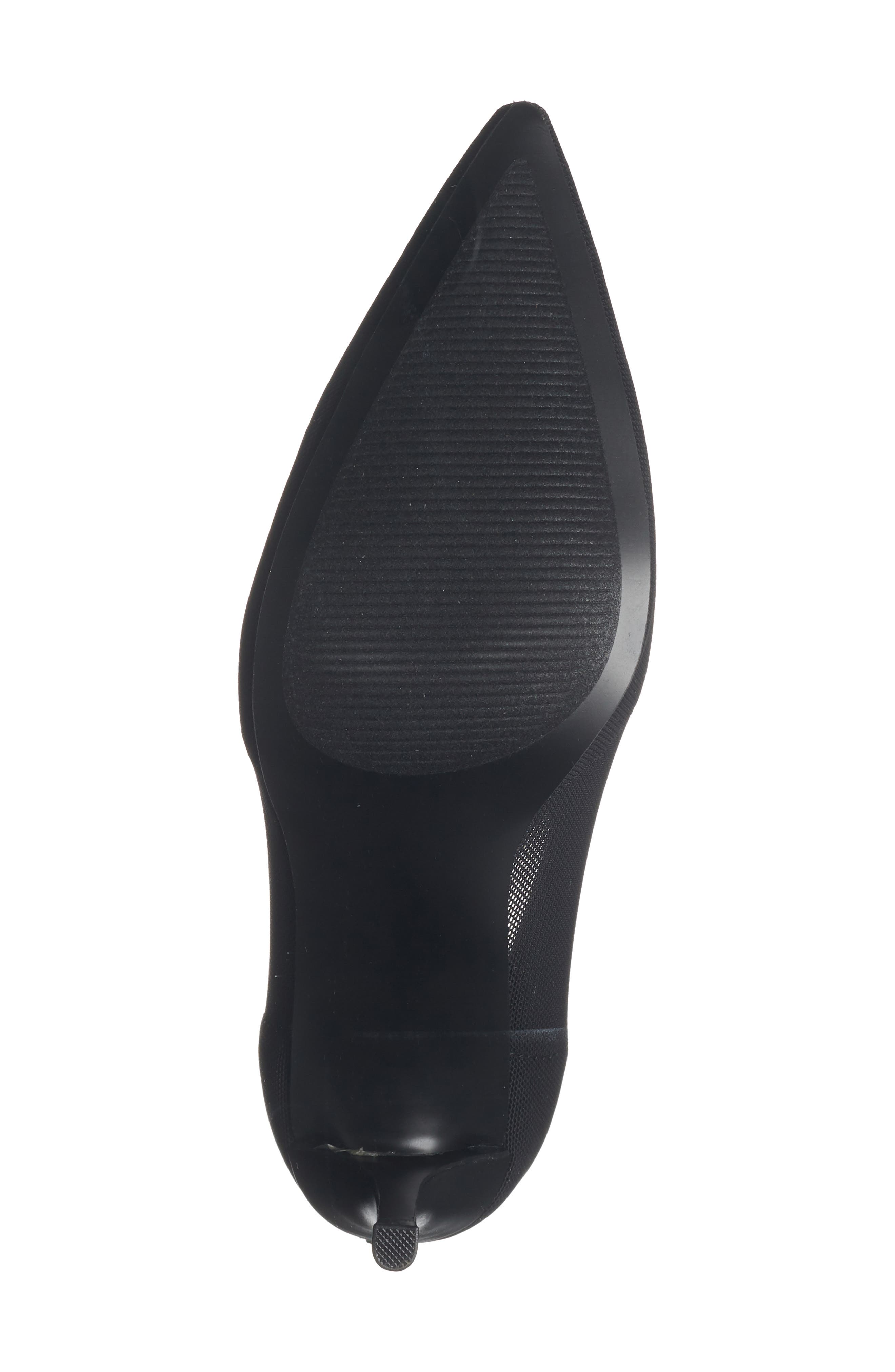 Steve Madden Griffen Pointed Toe Pump, Alternate, color, Black