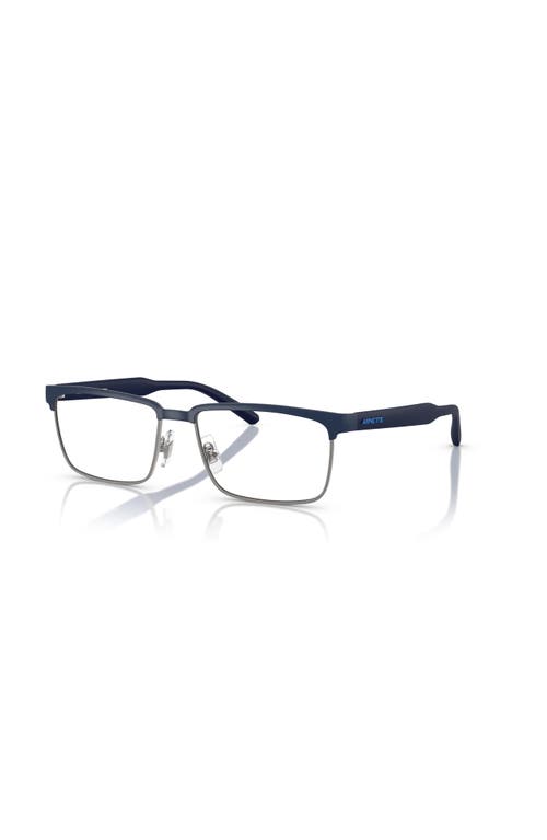 Arnette 54mm Rectangle Optical Glasses In Blue