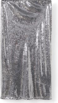 MANGO Sequin Midi Skirt