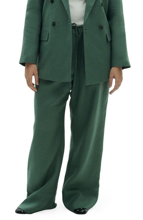 Musgo Linen Drawstring Pants