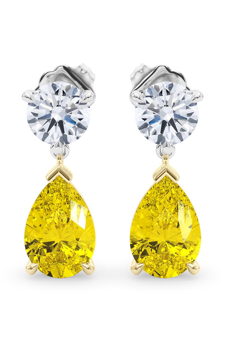 Lab Grown Diamond Drop Earrings video