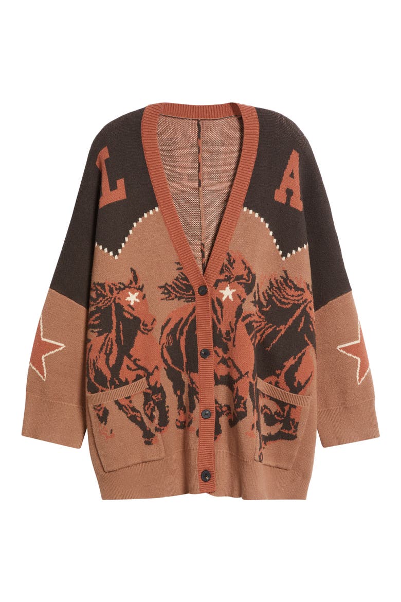 Wild Mustang Oversize Cardigan (Women) | Nordstrom