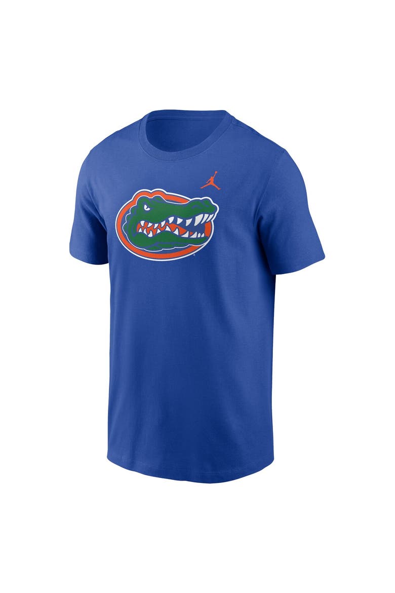 Men's Jordan Brand Royal Florida Gators Primetime Evergreen Logo T-Shirt, Alternate, color, Royal
