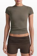 NikeSKIMS Ribbed Seamless T-Shirt