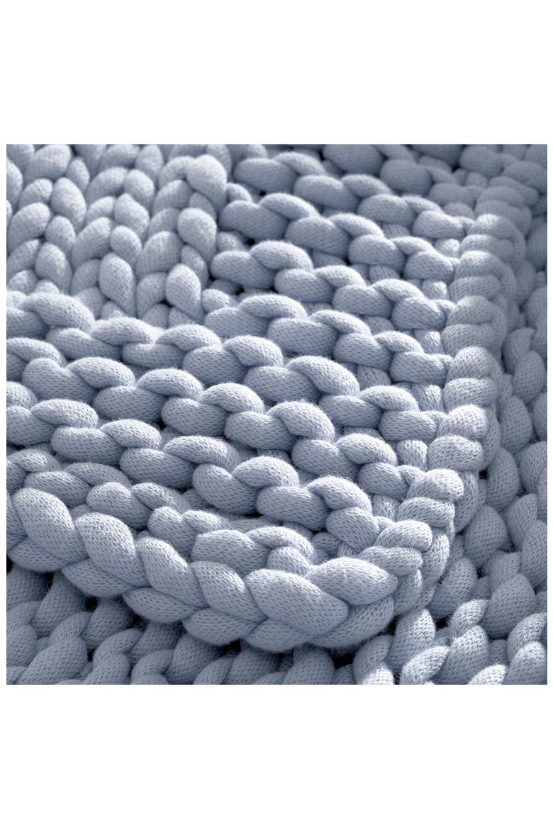 Superloop Throw Blanket, Alternate, color, HYDRANGEA