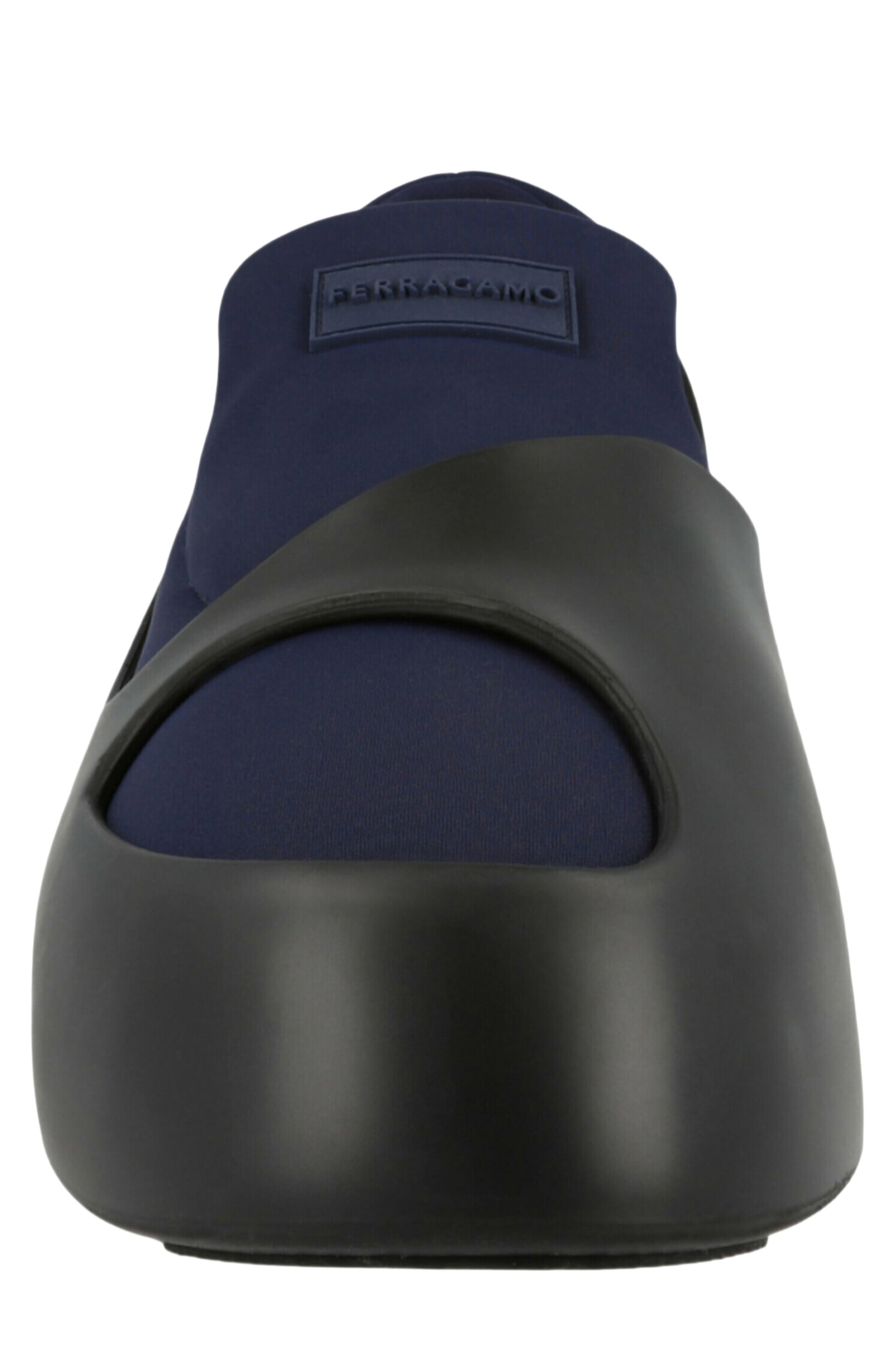 Lunar Paneled Slip On Sneaker, Alternate, color, BLUE