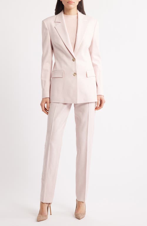 Hugo Boss Boss Jerela Longline Blazer In Crystal Melange