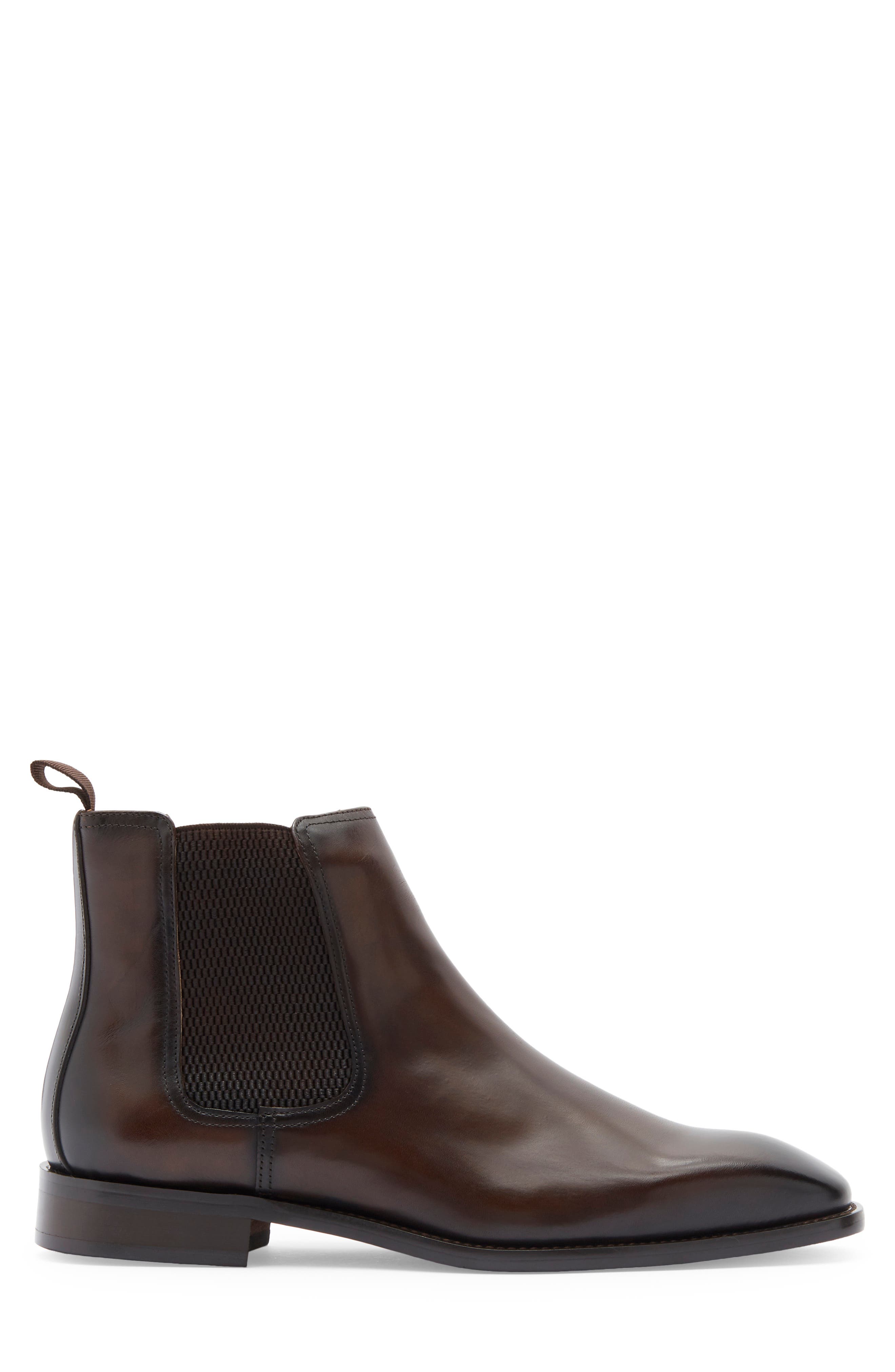 Perseus Plain Toe Chelsea Boot, Alternate, color, CHESTNUT
