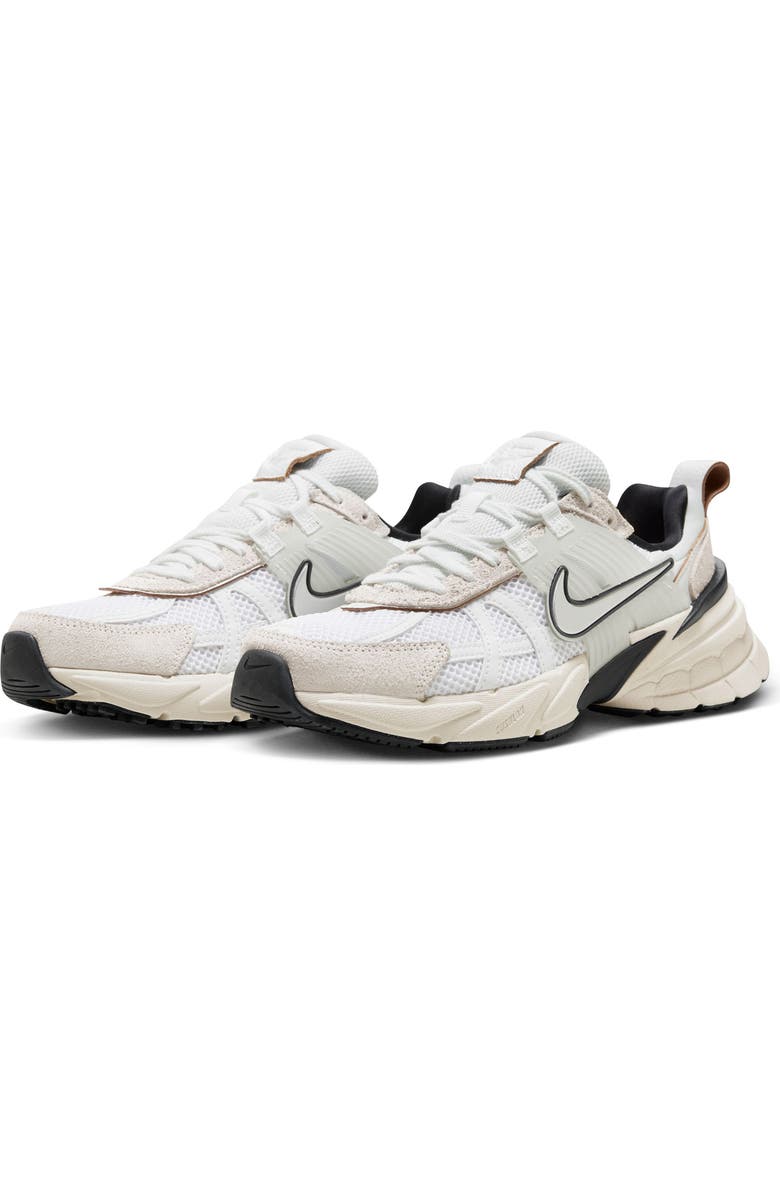 Nike V2K x Susan Fang Run Sneaker, Main, color, Summit White/ Chrome/ Brown