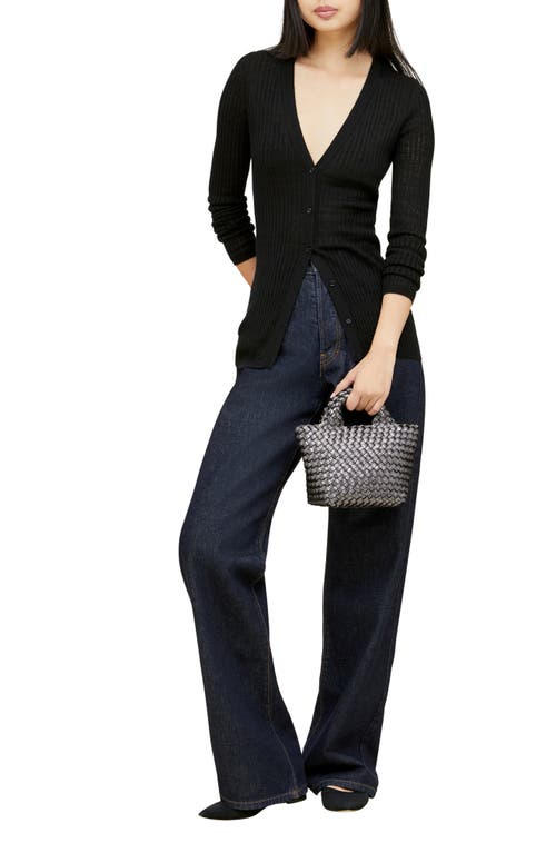 Shop Naghedi St. Barths Small Tote In Titanium