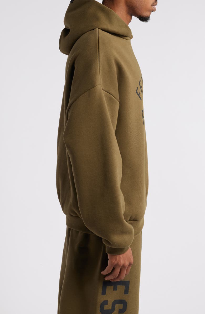 Fear of God Essentials Gender Inclusive Logo Hoodie, Alternate, color, 