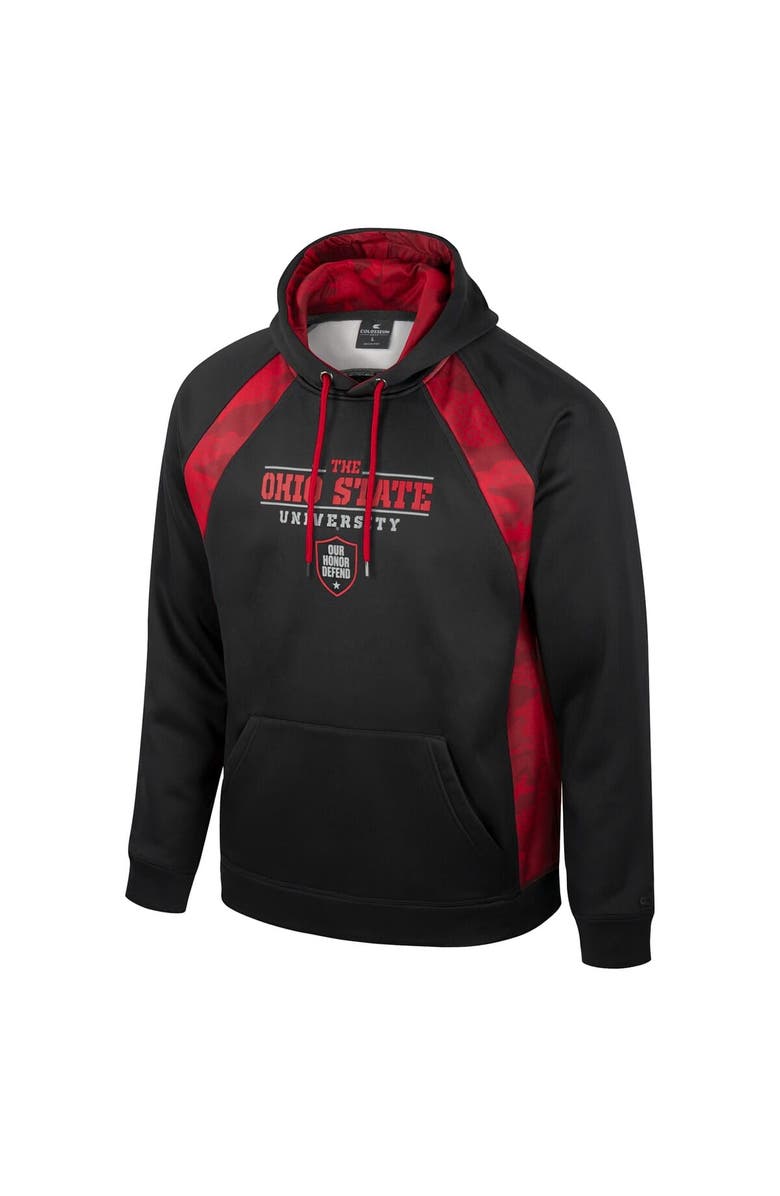COLOSSEUM Men's Colosseum  Black Ohio State Buckeyes Big & Tall On Honor Pullover Hoodie, Alternate, color, Black