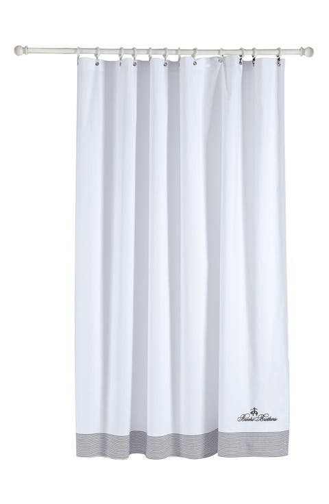 Robe Stripe Cotton Shower Curtain