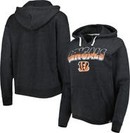 '47 Women's '47 Black Cincinnati Bengals Color Rise Kennedy Pullover Hoodie