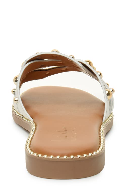 NICOLE MILLER NICOLE MILLER STUDDED SLIDE SANDAL