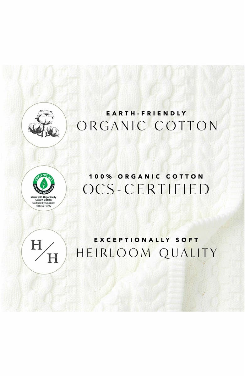 Hope & Henry Baby Girls' Rib Knit Jumpsuit, Infant, Alternate, color, 