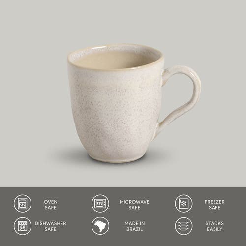 Porto Brasil Organic Mug Set Of 4 In Neutral