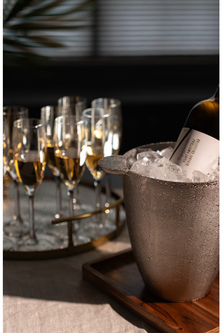 Nickel Wine Chiller, Alternate, color, Nickel