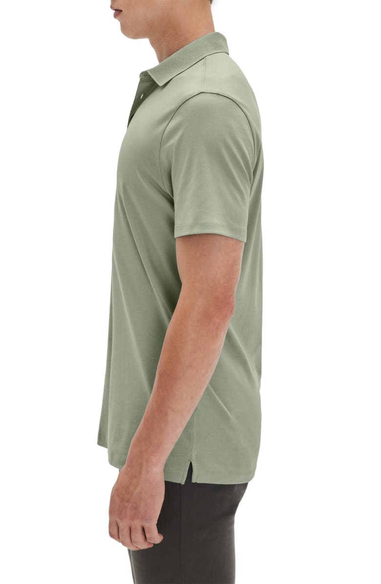 Robert Barakett Men's Georgia Pima Cotton Polo, Alternate, color, Dusty Vine