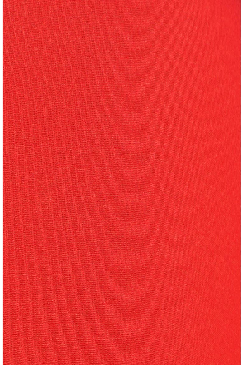 Modal Jersey V-Neck Tee, Alternate, color, RED FIERY