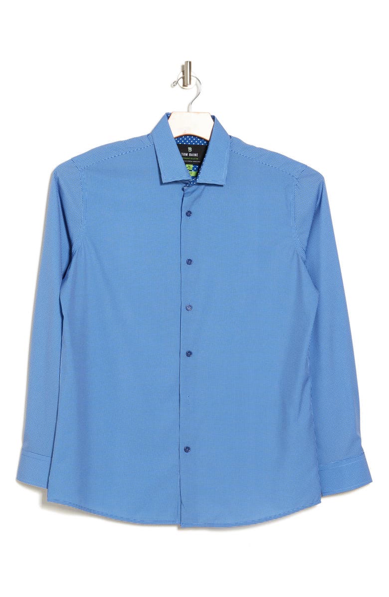 TOM BAINE Long Sleeve Stretch Button-Up Shirt, Alternate, color,