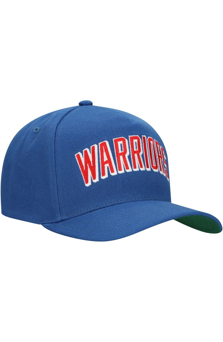 Mitchell & Ness Men's Mitchell & Ness Royal Golden State Warriors Team Up Classic Edition Adjustable Hat, Alternate, color, 