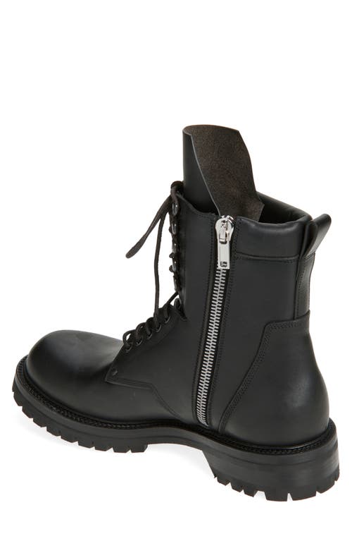 Rick Owens Army Lace-up Boot