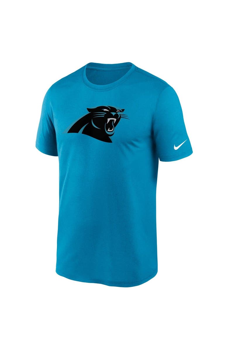 Nike Men's Nike Blue Carolina Panthers Logo Essential Legend Performance T-Shirt, Alternate, color, Blue