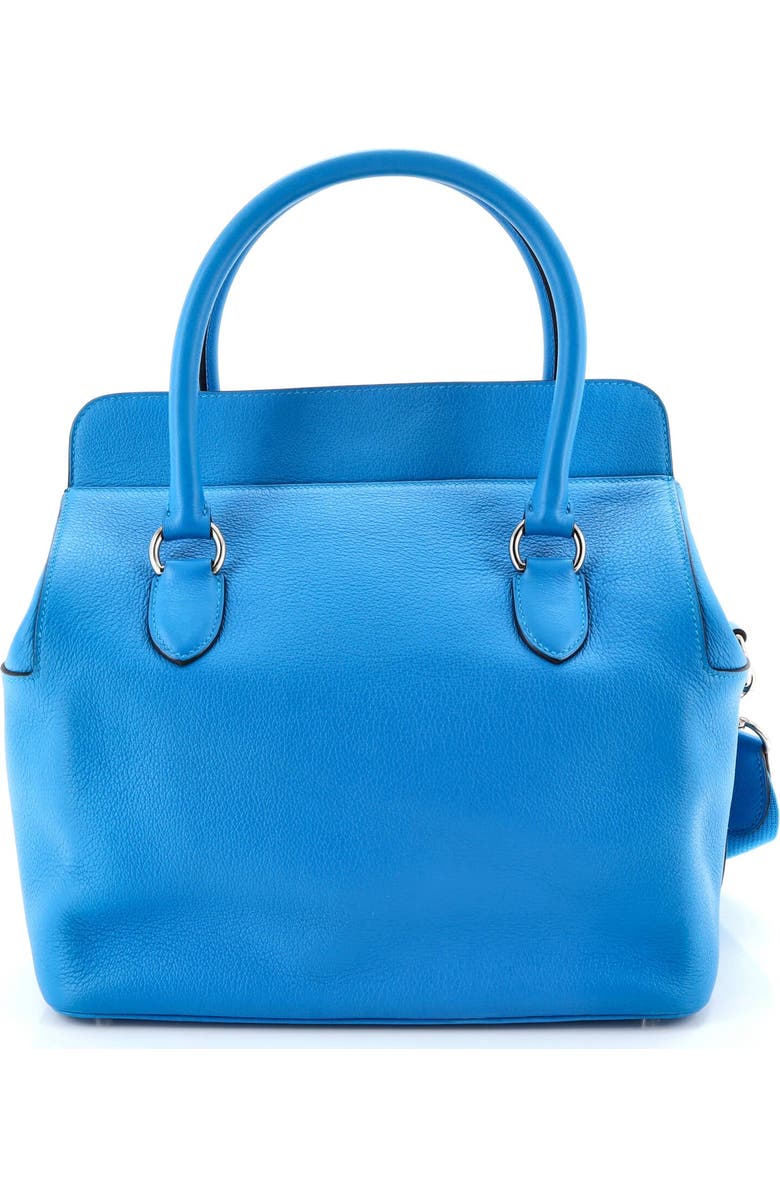 Pre-Owned Hermes Toolbox Bag Evercolor 26, Alternate, color, Bleu Zanzibar