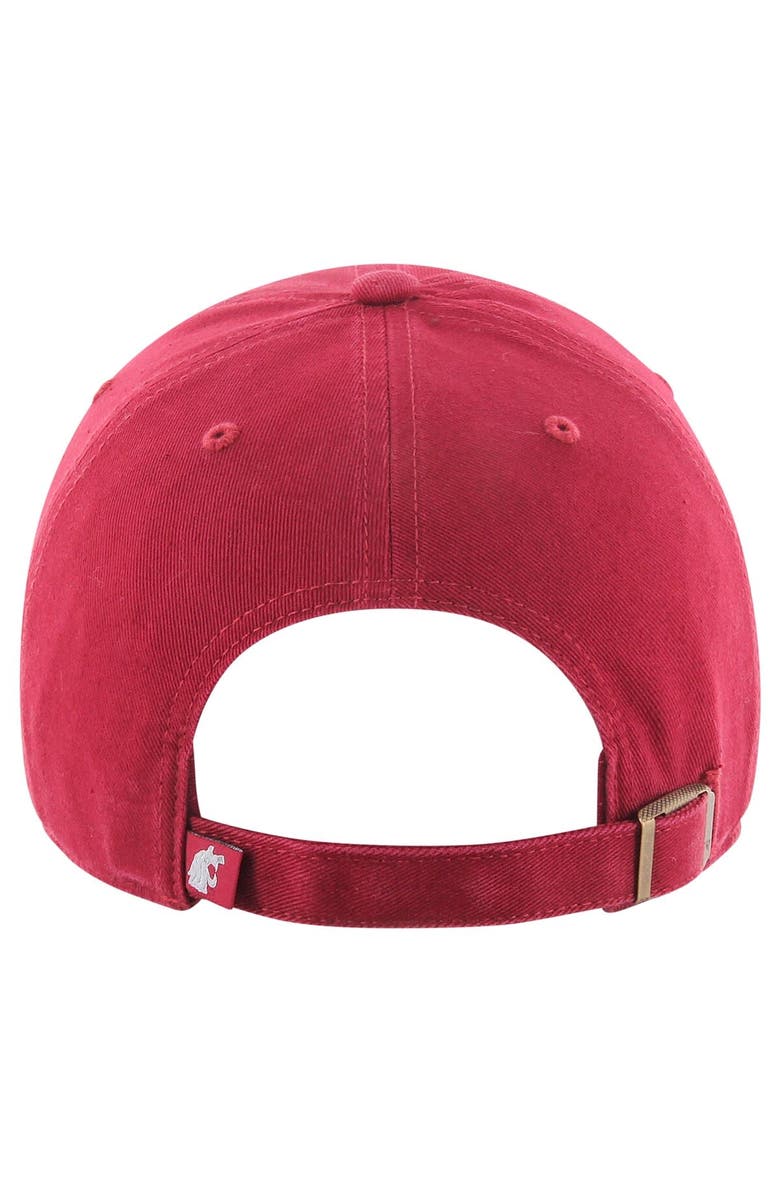 '47 Men's '47 Crimson Washington State Cougars Clean Up Adjustable Hat, Alternate, color, Crimson