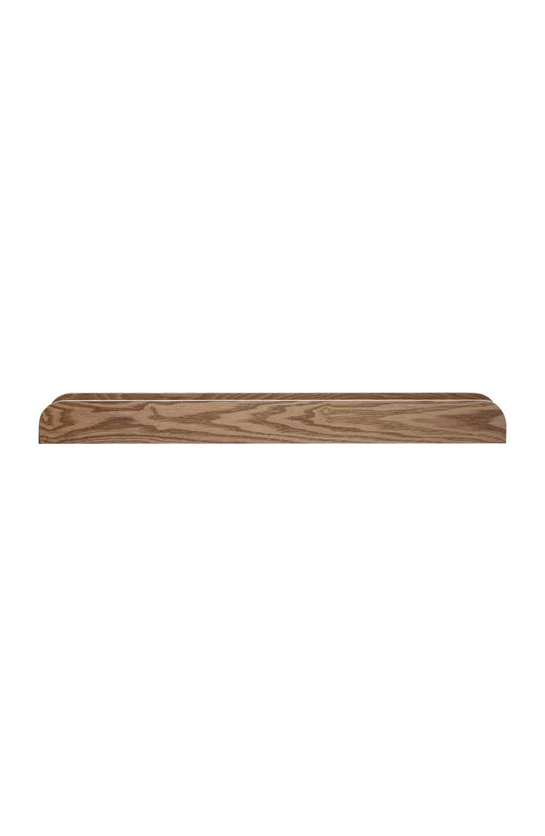 Storied Home MDF Wall Shelf, Main, color, Brown