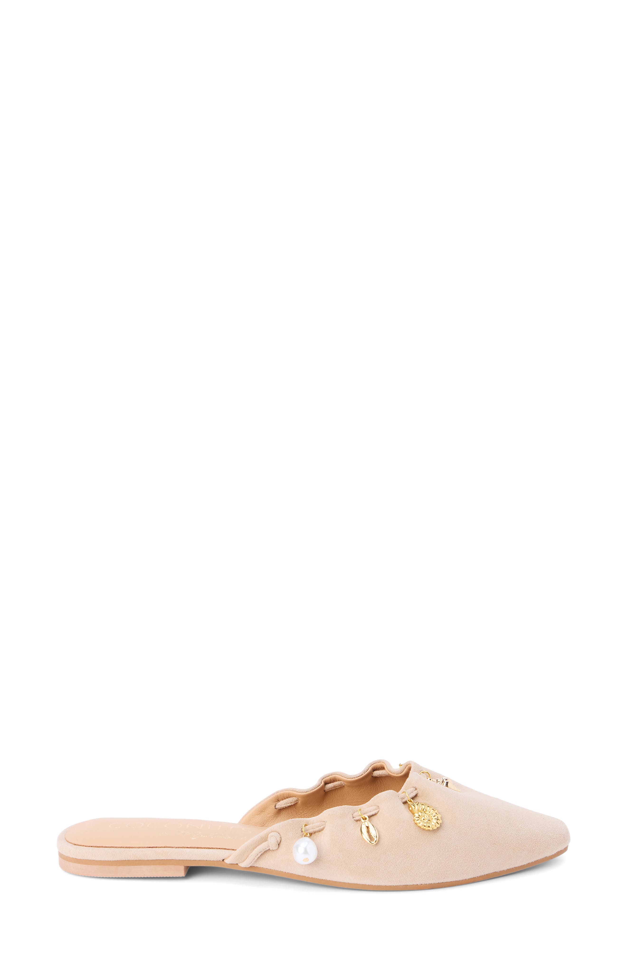 Monette Mule, Alternate, color, NATURAL SUEDE