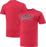 Champion Men's Champion Cardinal Arkansas Razorbacks Big & Tall Arch Over Wordmark T-Shirt