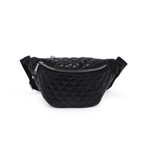 Moda Luxe Ariana Belt Bag In Black