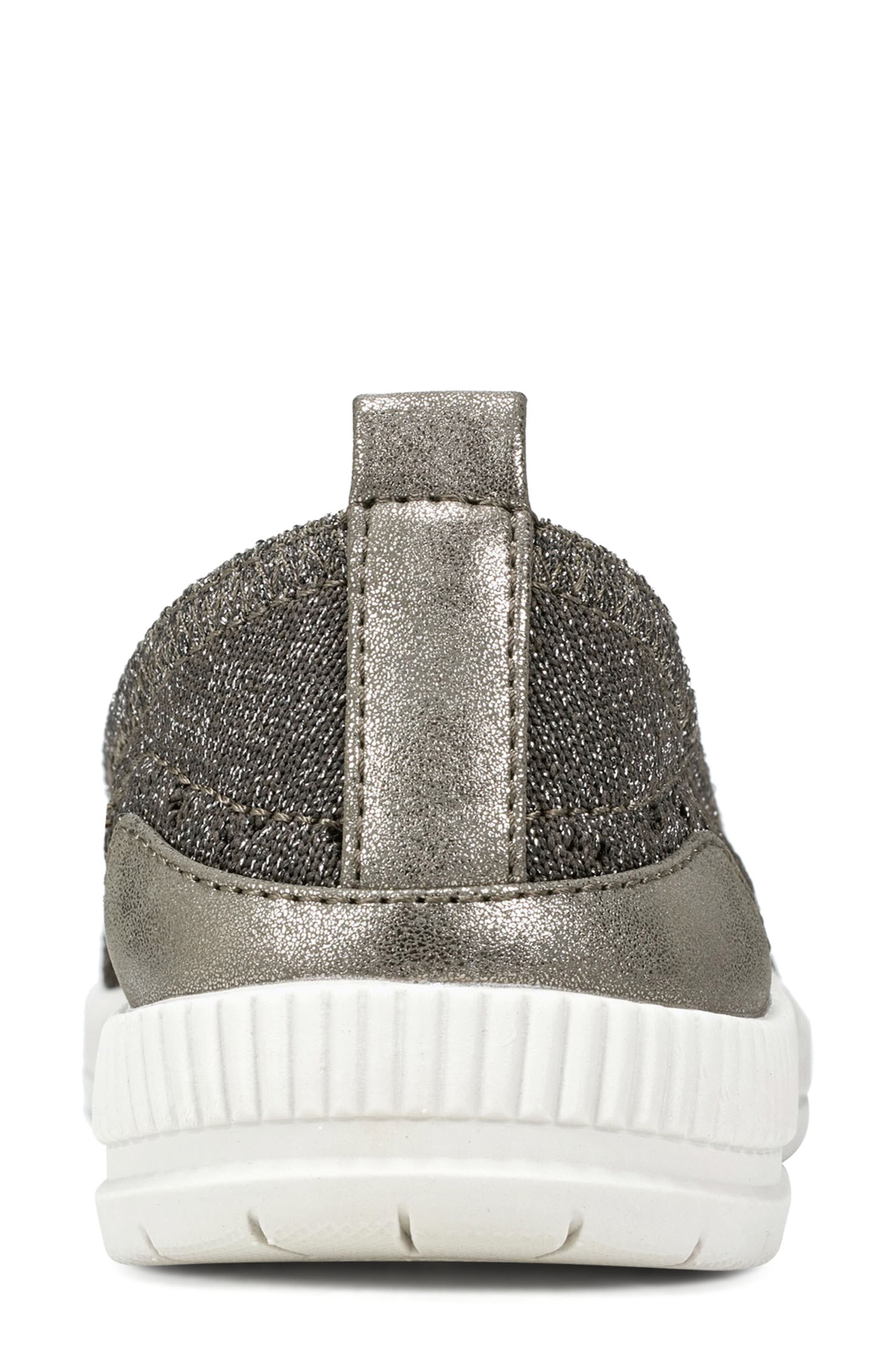 Easy Spirit Glitz Slip-On Sneaker, Alternate, color, Dark Grey