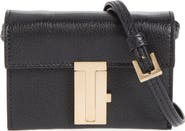TOM FORD Mia Leather Card Holder Wallet on a Chain