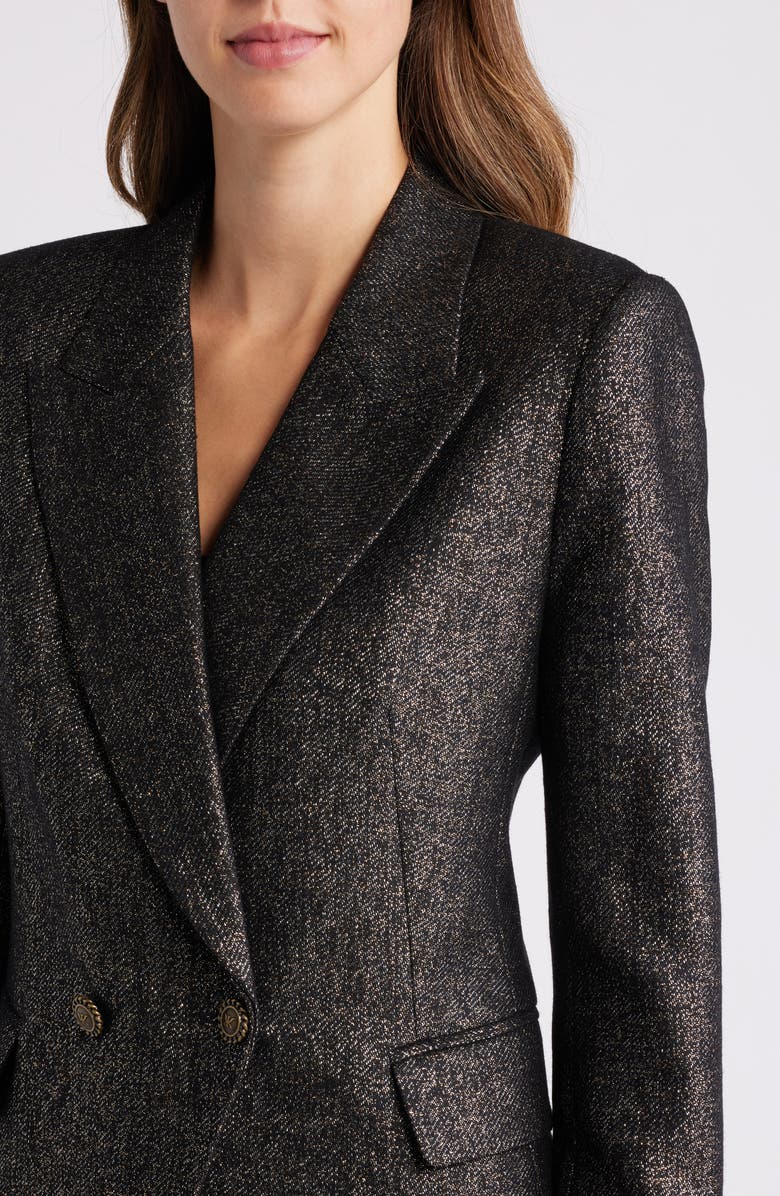 KOBI HALPERIN Kitt Metallic Blazer, Alternate, color, 