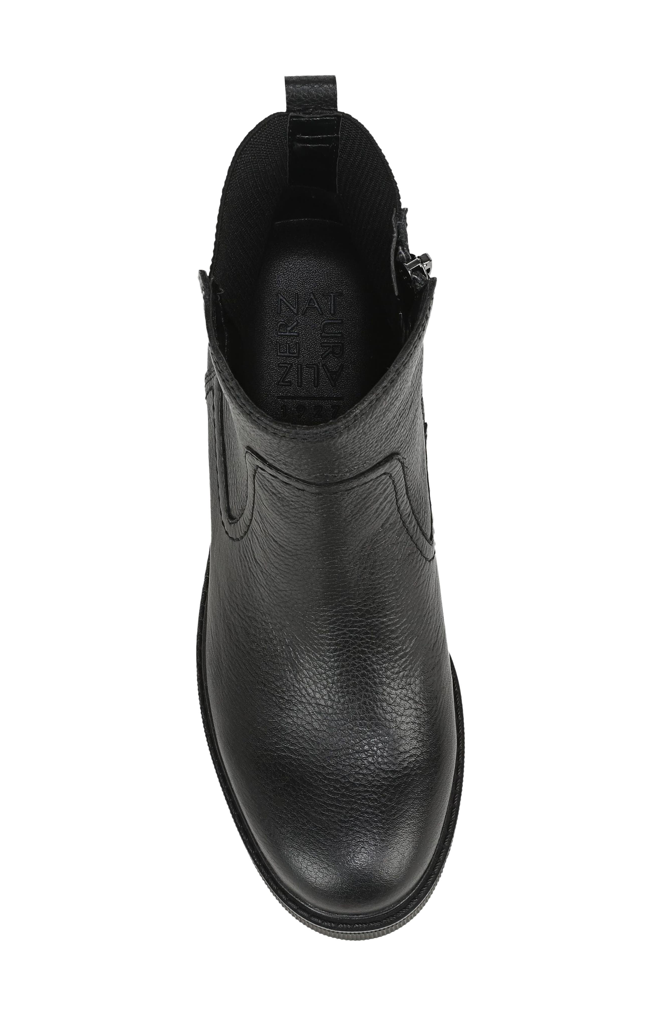 Juni Chelsea Boot, Alternate, color, BLACK LEATHER