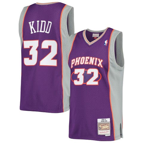 Men's Mitchell & Ness Jason Kidd Purple Phoenix Suns Big & Tall Hardwood Classics 2000/01 Swingman Jersey
