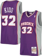 Mitchell & Ness Men's Mitchell & Ness Jason Kidd Purple Phoenix Suns Big & Tall Hardwood Classics 2000/01 Swingman Jersey