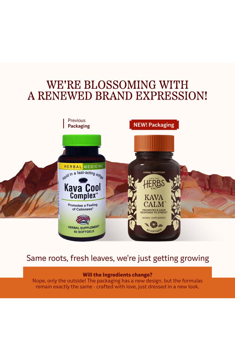 Trace Minerals Kava Calm Complex - Herbal Supplement to Support Natural Relaxation - Supports Restful Sleep - Nerve Soothing Supplement - 60 Softgels, Alternate, color, 