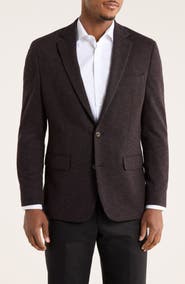 Original Penguin Bird's Eye Notch Lapel Cotton Blend Sport Coat