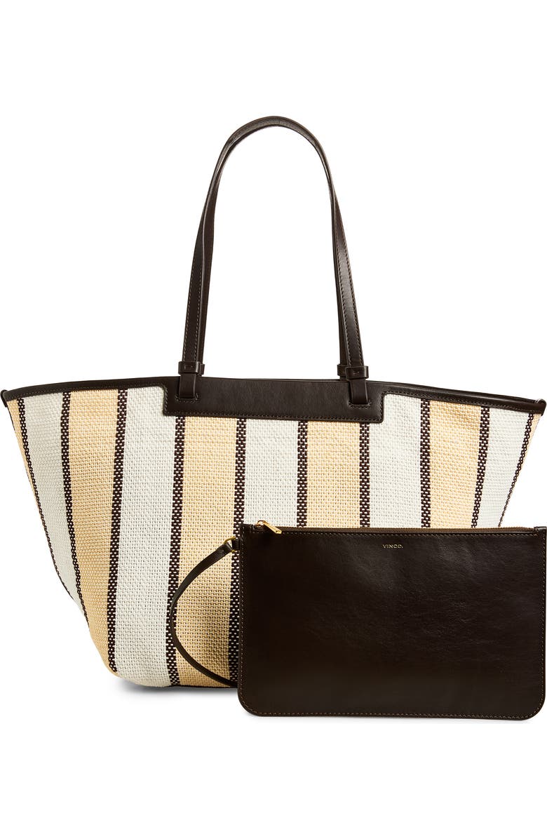 Vince Large Marin Mesh Tote, Alternate, color, Natural Multi