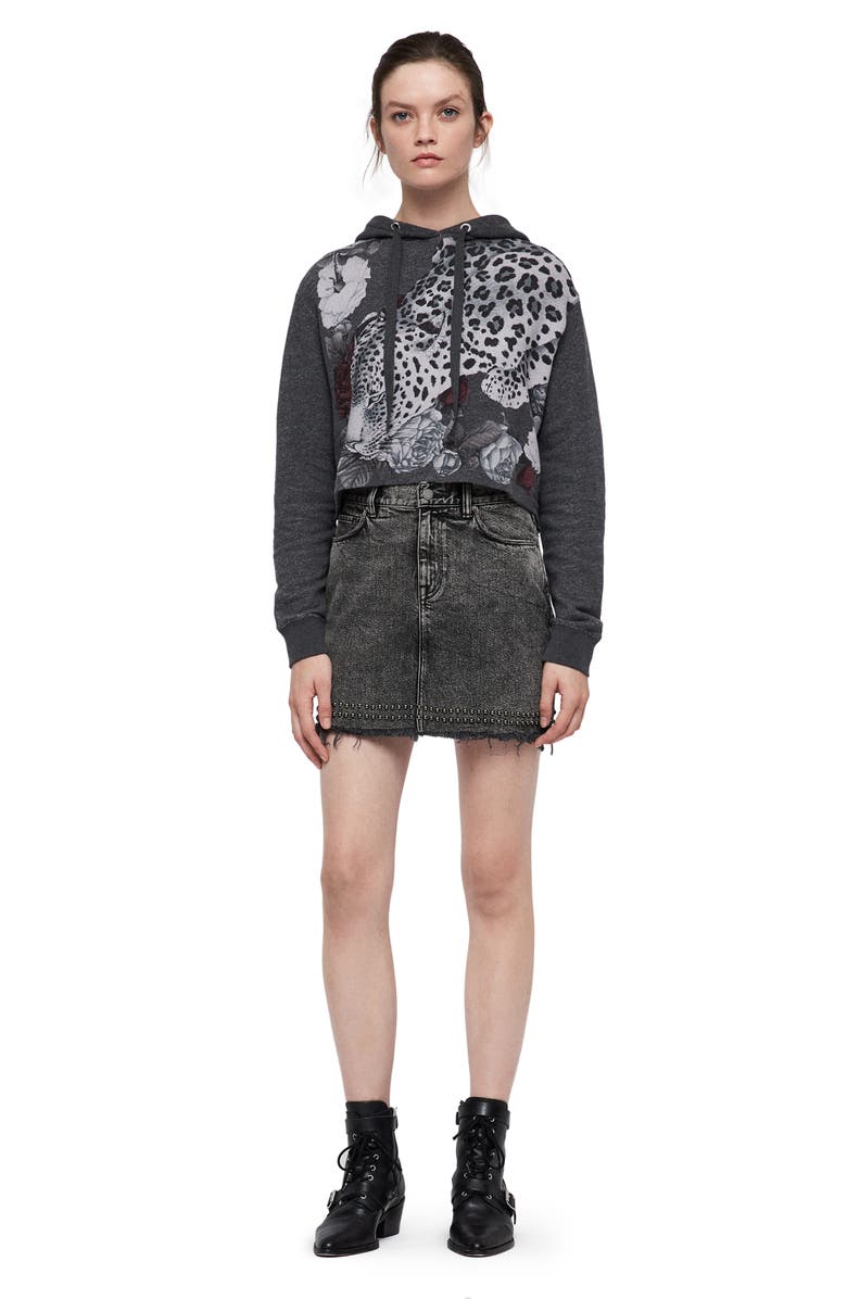 AllSaints Asha Mila Hoodie, Alternate, color, 